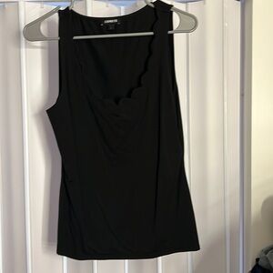 [Express] Bodycon scallop tank